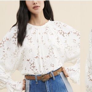 Free people Olivia Lace Top